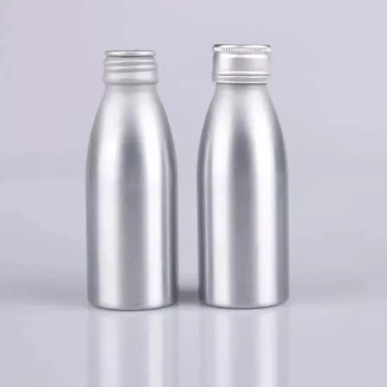 100ml mini hliníková láhev na alkohol na cesty